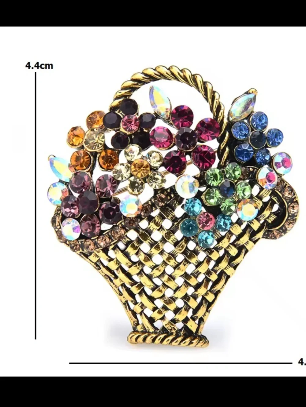 Anthropologie basket adorned purple